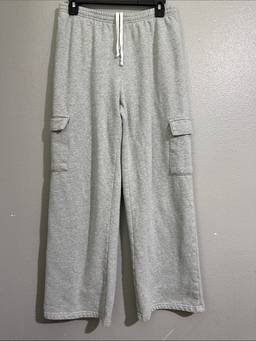 Brandy Melville John Galt Heather Gray Sweatpants cargo